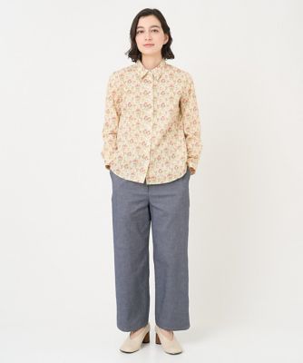 ＬＩＢＥＲＴＹプリントシャツブラウス（Ｆａｗｌｅｙ　Ｓｐｒｉｎｇ）