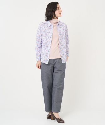 ＬＩＢＥＲＴＹプリントシャツブラウス（Ｆａｗｌｅｙ　Ｓｐｒｉｎｇ）