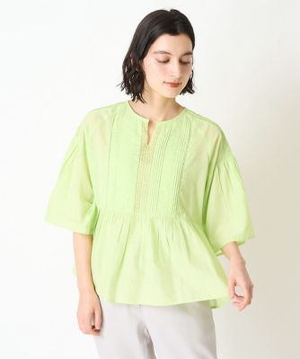 超激安 コットンボイルショート丈ブラウス | GIUDICE(Women LO GIANNI トップス