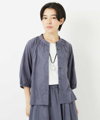 ドットジャガードシャツブラウス | GIANNI LO GIUDICE(Women/小さい