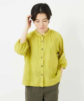 ドットジャガードシャツブラウス | GIANNI LO GIUDICE(Women/小さい