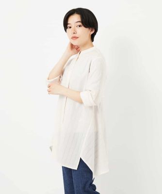 イレギュラーヘムチュニックブラウス | GIANNI LO GIUDICE(Women