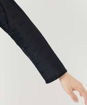 ボーダー柄ノーカラーブラウス羽織 | GIANNI LO GIUDICE(Women/小さい