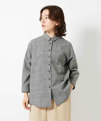 コットンリネンシャツブラウス | GIANNI LO GIUDICE(Women/小さい