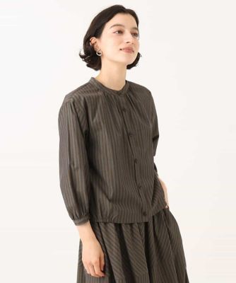レジメンストライプブラウス | GIANNI LO GIUDICE(Women/小さいサイズ