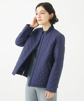 ハウンドトゥースキルティングブルゾン | GIANNI LO GIUDICE(Women