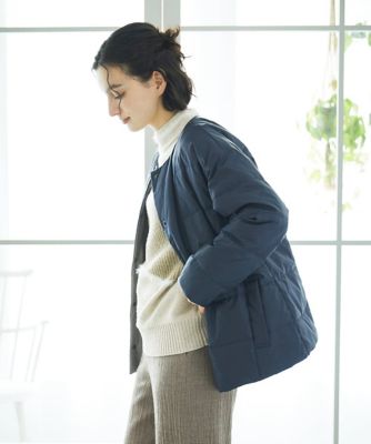 ＜GIANNI LO GIUDICE(Women/小さいサイズ)＞ソフトタフタリバーシブルダウン　