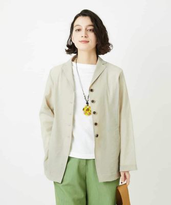 ＜GIANNI LO GIUDICE(Women/小さいサイズ)＞［日本製］クレイペーパーナイロンジャケット