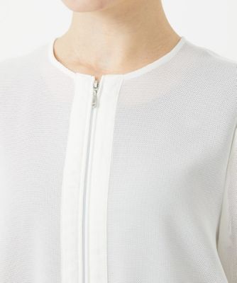 メッシュシアーショート丈ブルゾン | GIANNI LO GIUDICE(Women/小さい