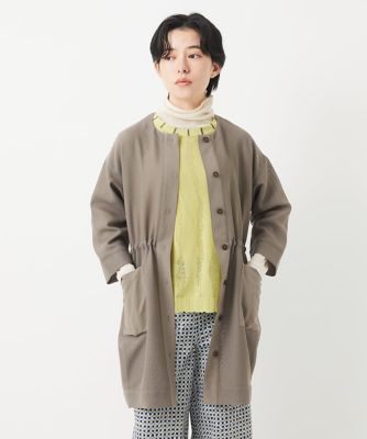 【新品未使用】mario giovanni ベージュ ーター 毛 カシミヤ Y's for men yohji yamamoto ベージュ ミリタリーデザイン