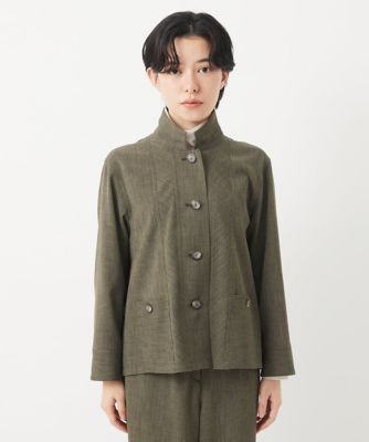 リネンライクジャケット