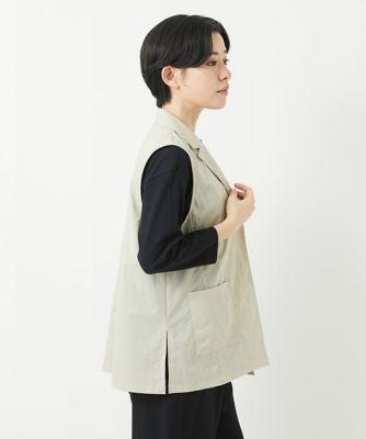 ナイロンストレッチテーラードカラージレ | GIANNI LO GIUDICE(Women