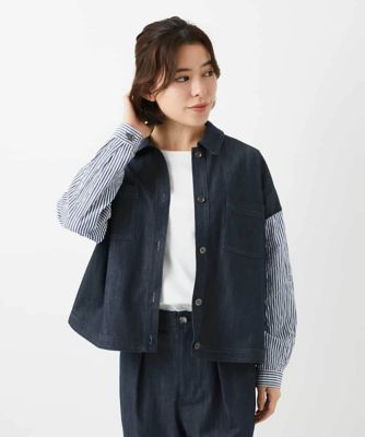 セットアップ対応］スラブシャンブレーデニムブルゾン | GIANNI LO