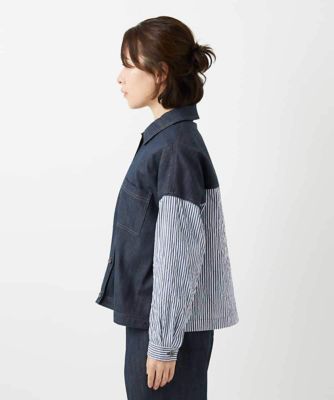 セットアップ対応］スラブシャンブレーデニムブルゾン | GIANNI LO