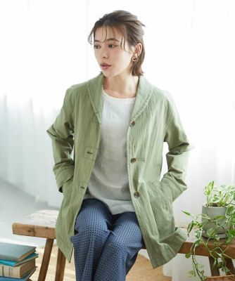 セットアップ対応］コットンナチュラルワッシャージャケット | GIANNI