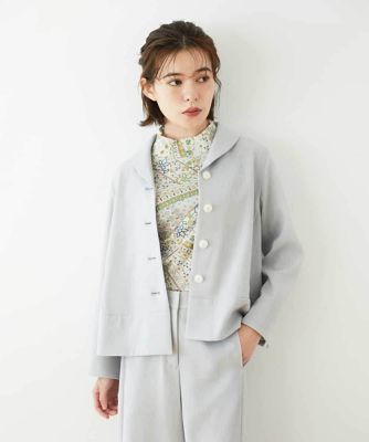 セットアップ対応］リネンライクジャケット | GIANNI LO GIUDICE(Women 