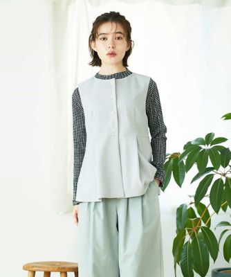 セットアップ対応］リネンライクノーカラージレ | GIANNI LO GIUDICE