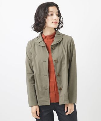 ＜GIANNI LO GIUDICE(Women/小さいサイズ)＞ナイロンストレッチジャケット