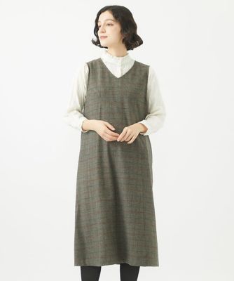 ［日本製］リベルタチェックワンピース