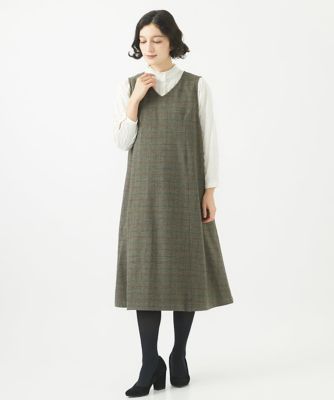 ［日本製］リベルタチェックワンピース