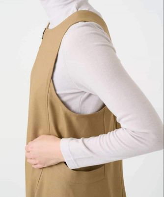 ウール混デニム前後2WAYジャンパースカート | GIANNI LO GIUDICE