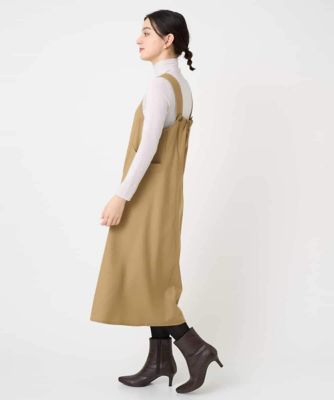 ウール混デニム前後2WAYジャンパースカート | GIANNI LO GIUDICE