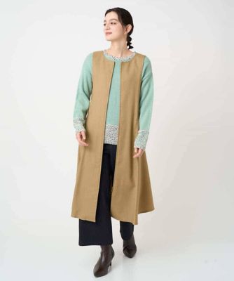 【NEW】ジャンニ・ロ・ジュディチェ（GIANNI LO GIUDICE）/ウール混デニム前後2WAYジャンパースカート ウール混デニム前後2WAYジャンパースカート | GIANNI LO GIUDICE