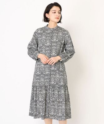 ＬＩＢＥＲＴＹプリントシャツワンピース（ＬＯＤＤＥＮ　ＷＯＯＤ）