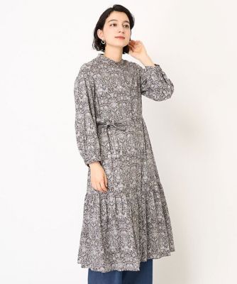 ＬＩＢＥＲＴＹプリントシャツワンピース（ＬＯＤＤＥＮ　ＷＯＯＤ）