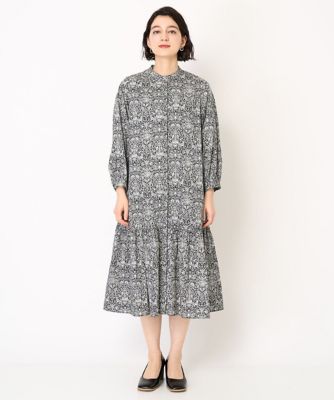 ＬＩＢＥＲＴＹプリントシャツワンピース（ＬＯＤＤＥＮ　ＷＯＯＤ）