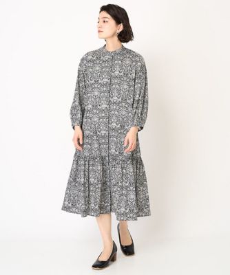 ＬＩＢＥＲＴＹプリントシャツワンピース（ＬＯＤＤＥＮ　ＷＯＯＤ）