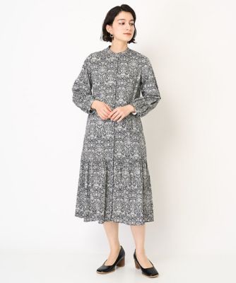 ＬＩＢＥＲＴＹプリントシャツワンピース（ＬＯＤＤＥＮ　ＷＯＯＤ）