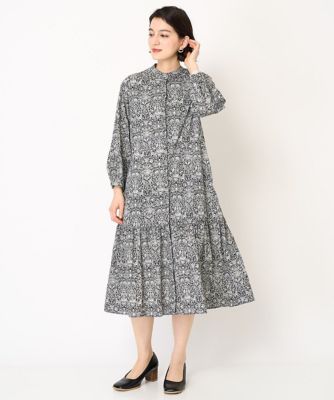 ＬＩＢＥＲＴＹプリントシャツワンピース（ＬＯＤＤＥＮ　ＷＯＯＤ）