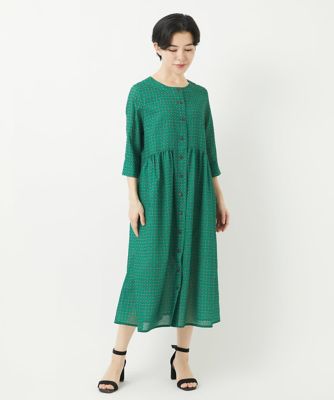 ＜GIANNI LO GIUDICE(Women/小さいサイズ)＞小付き柄ワンピース