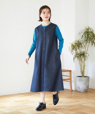セットアップ対応］デニムライクジャンパースカート | GIANNI LO
