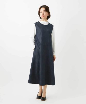 セットアップ対応］デニムライクジャンパースカート | GIANNI LO