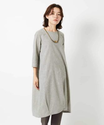 コットンリネンコクーンラインワンピース | GIANNI LO GIUDICE(Women