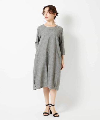 コットンリネンコクーンラインワンピース | GIANNI LO GIUDICE(Women