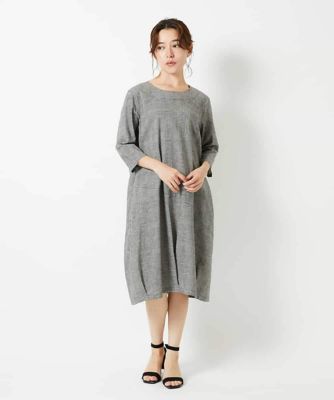 コットンリネンコクーンラインワンピース | GIANNI LO GIUDICE(Women