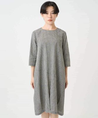 ジャンニ・ロ・ジュディチェ（GIANNI LO GIUDICE）/コットンリネンコクーンラインワンピース コットンリネンコクーンラインワンピース | GIANNI LO GIUDICE(Women