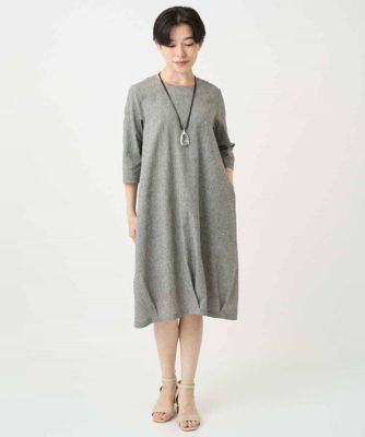 コットンリネンコクーンラインワンピース | GIANNI LO GIUDICE(Women