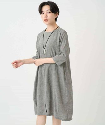 コットンリネンコクーンラインワンピース | GIANNI LO GIUDICE(Women