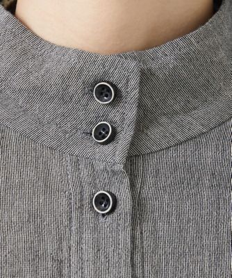 先染めストライプロングブラウス | GIANNI LO GIUDICE(Women/小さい