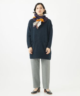 ニットチュニックプルオーバー