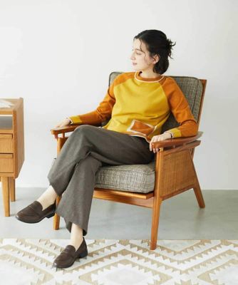 バイカラーポケットデザインニット | GIANNI LO GIUDICE(Women/小さい