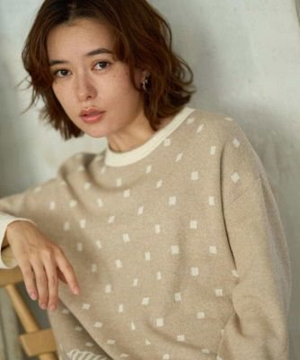 トライバルジャカードニット | GIANNI LO GIUDICE(Women/小さいサイズ