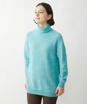 ［日本製］ループヤーンタートルニット