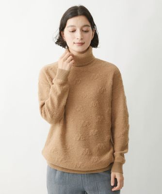 ［日本製］ループヤーンタートルニット