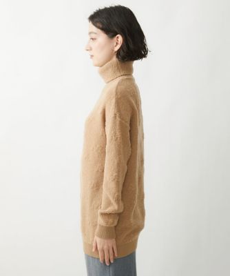 ［日本製］ループヤーンタートルニット