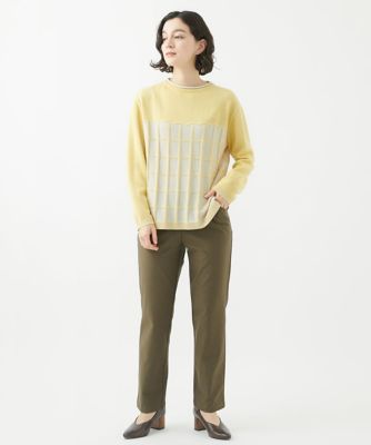 ジャンニ・ロ・ジュディチェ（GIANNI LO GIUDICE）/ウェーブポールウール混ニットプルーバー ウェーブポールウール混ニットプルーバー | GIANNI LO GIUDICE(Women